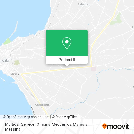 Mappa Multicar Service: Officina Meccanica Marsala