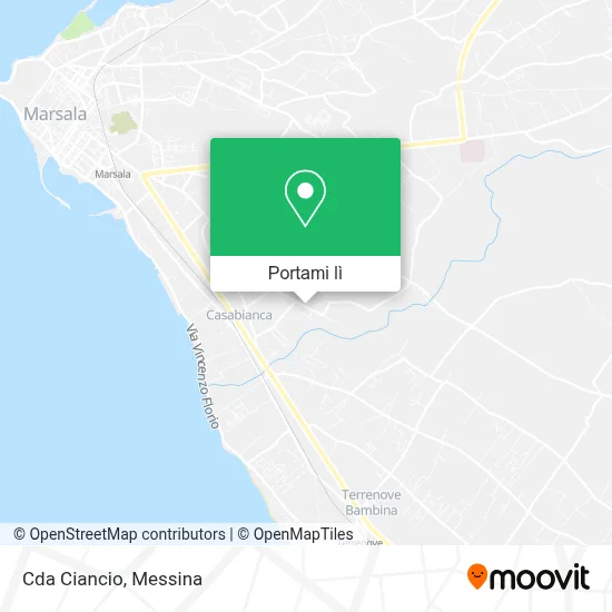 Mappa Cda Ciancio
