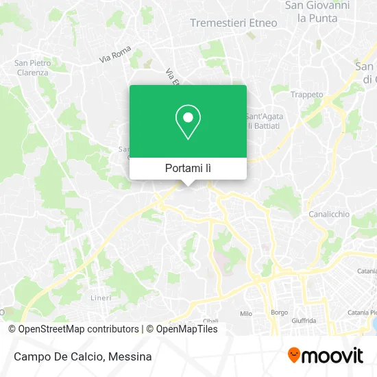 Mappa Campo De Calcio