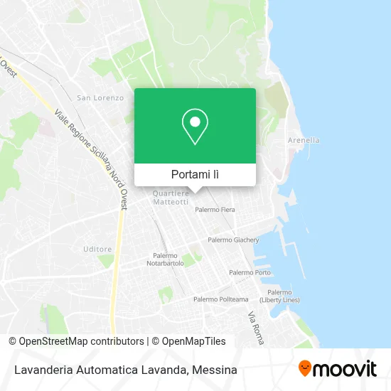 Mappa Lavanderia Automatica Lavanda