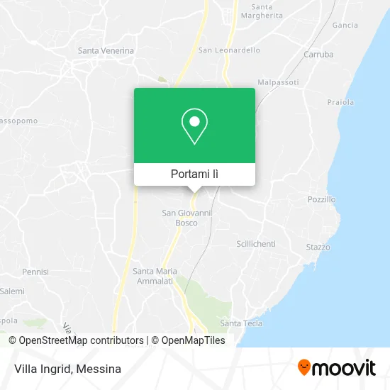 Mappa Villa Ingrid