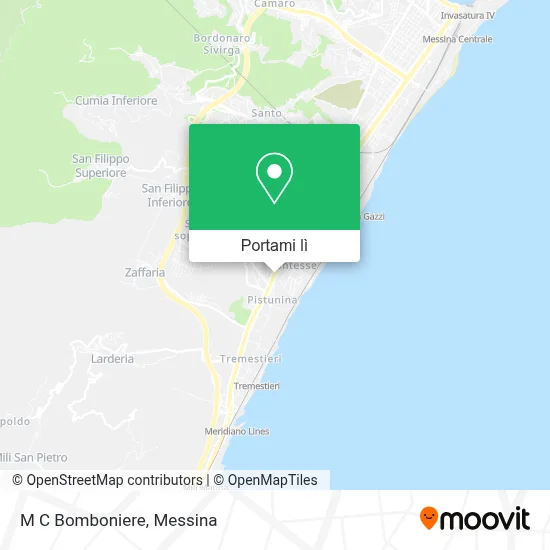 Mappa M C Bomboniere
