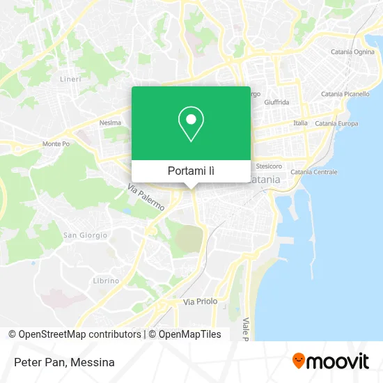 Mappa Peter Pan