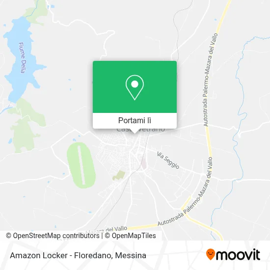 Mappa Amazon Locker - Floredano