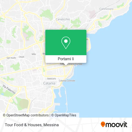 Mappa Tour Food & Houses