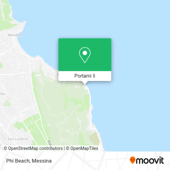 Mappa Phi Beach