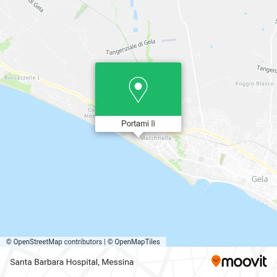 Mappa Santa Barbara Hospital