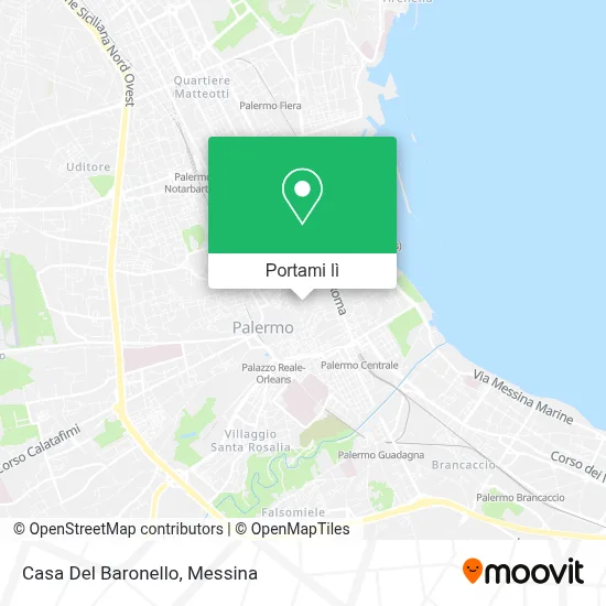 Mappa Casa Del Baronello