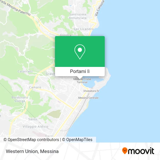 Mappa Western Union