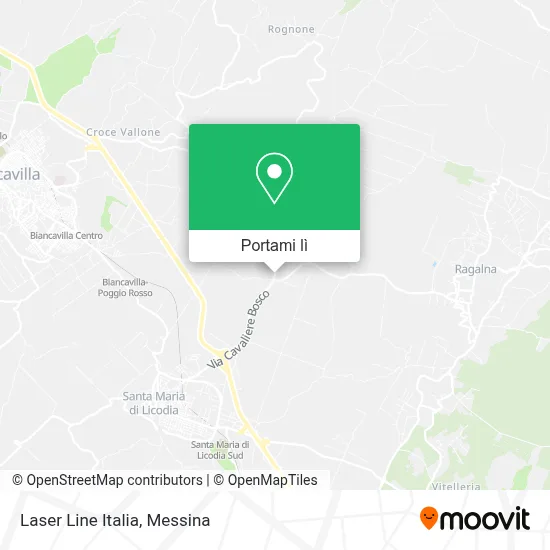 Mappa Laser Line Italia