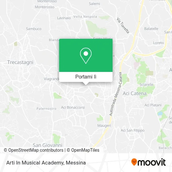 Mappa Arti In Musical Academy