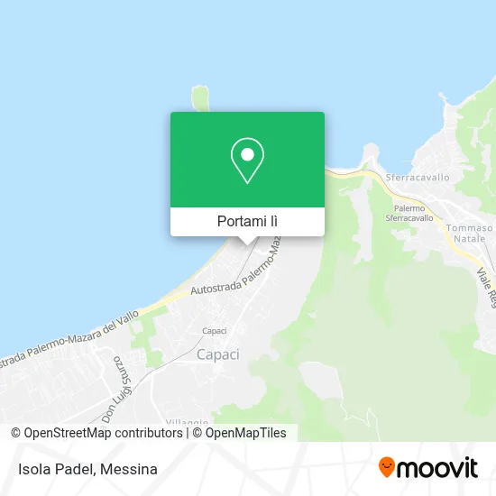 Mappa Isola Padel
