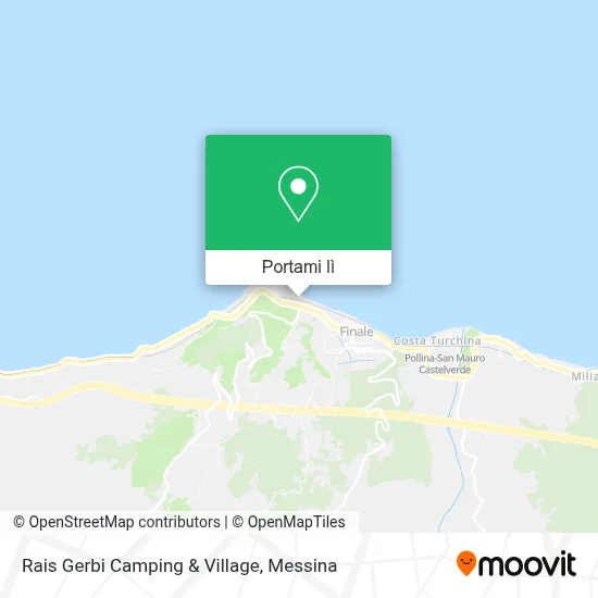 Mappa Rais Gerbi Camping & Village