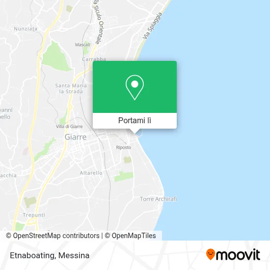 Mappa Etnaboating