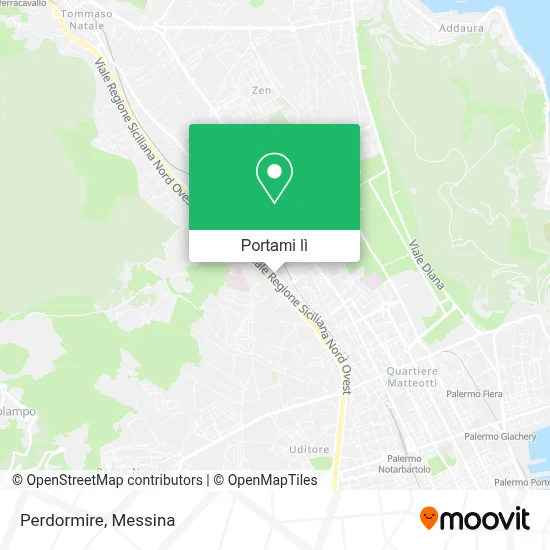 Mappa Perdormire