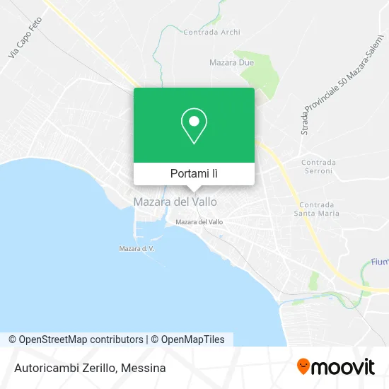 Mappa Autoricambi Zerillo