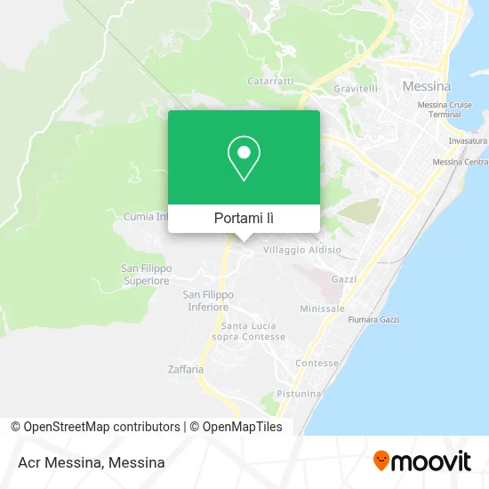 Mappa Acr Messina