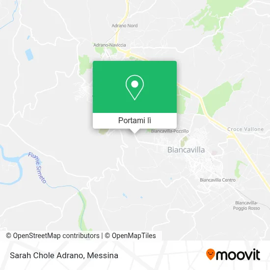 Mappa Sarah Chole Adrano