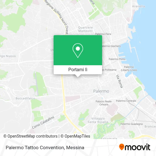 Mappa Palermo Tattoo Convention