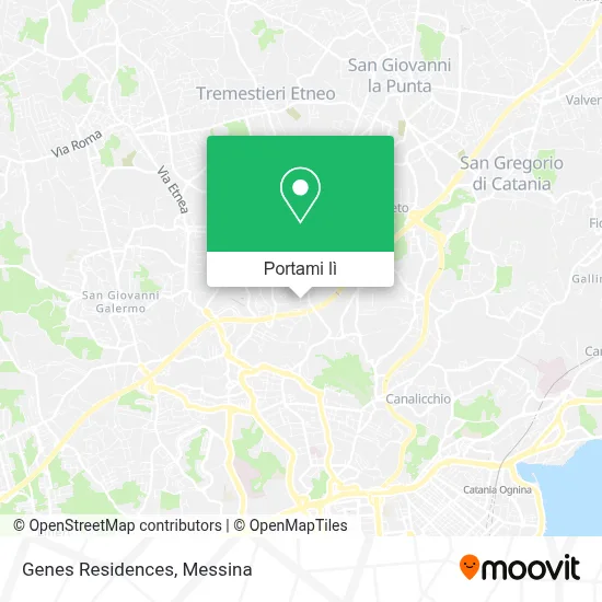 Mappa Genes Residences