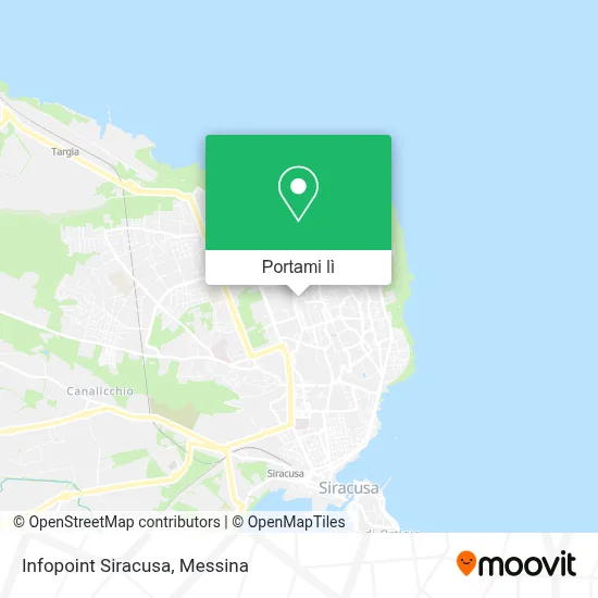 Mappa Infopoint Siracusa