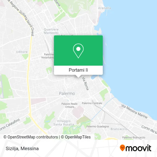 Mappa Sizilja