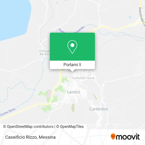 Mappa Caseificio Rizzo