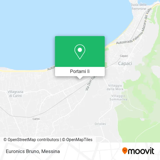 Mappa Euronics Bruno