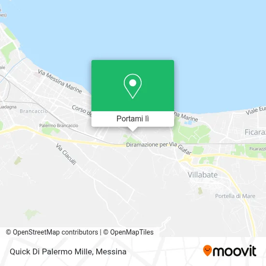 Mappa Quick Di Palermo Mille