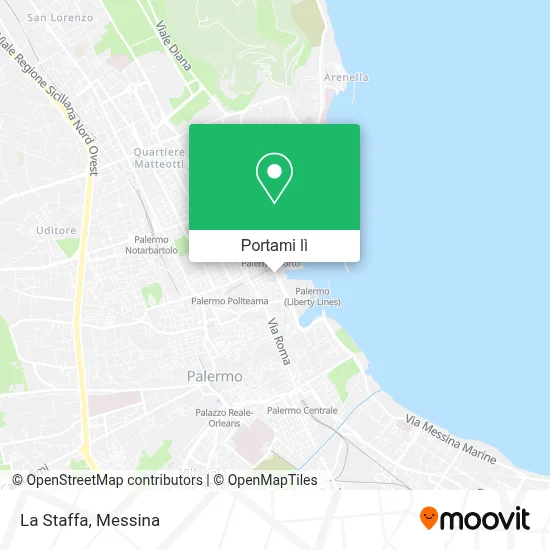 Mappa La Staffa