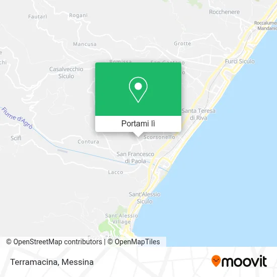 Mappa Terramacina
