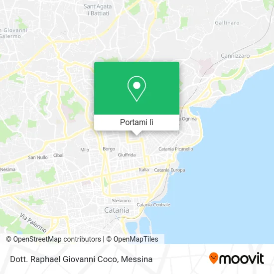Mappa Dott. Raphael Giovanni Coco