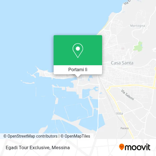 Mappa Egadi Tour Exclusive