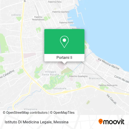 Mappa Istituto Di Medicina Legale