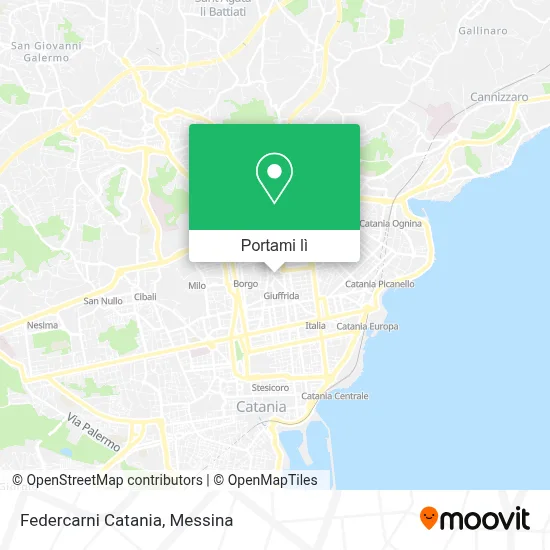 Mappa Federcarni Catania