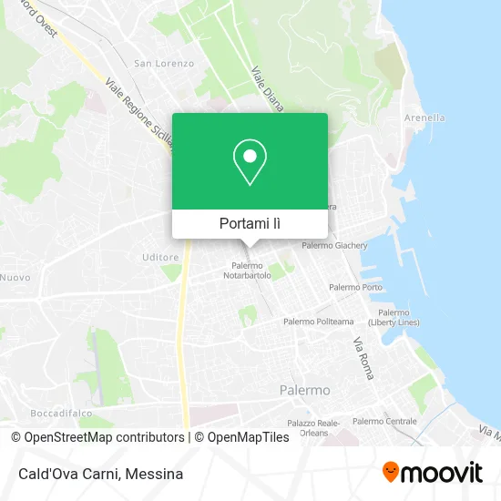 Mappa Cald'Ova Carni