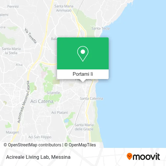 Mappa Acireale Living Lab
