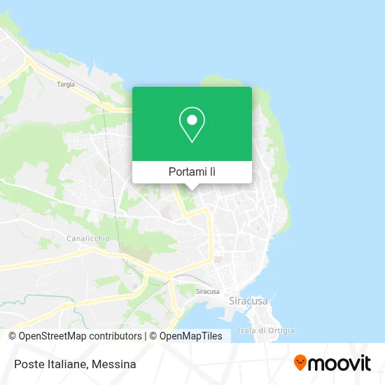 Mappa Poste Italiane