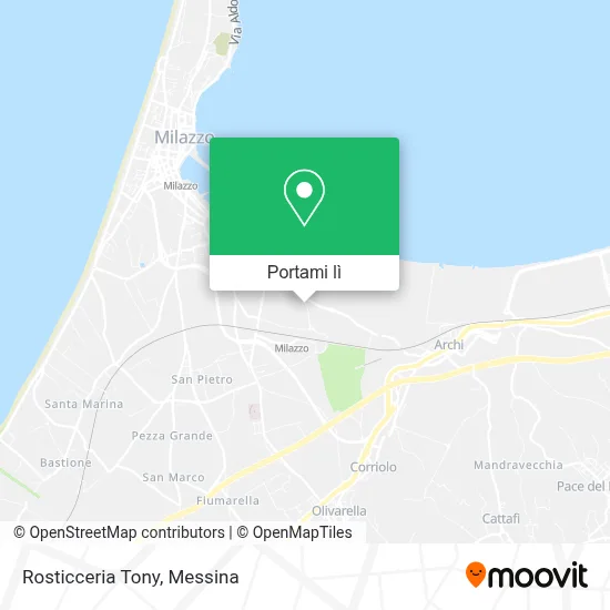 Mappa Rosticceria Tony
