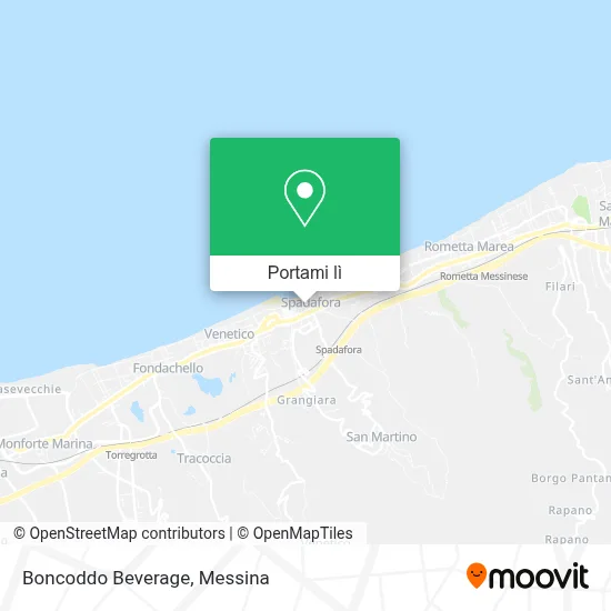 Mappa Boncoddo Beverage