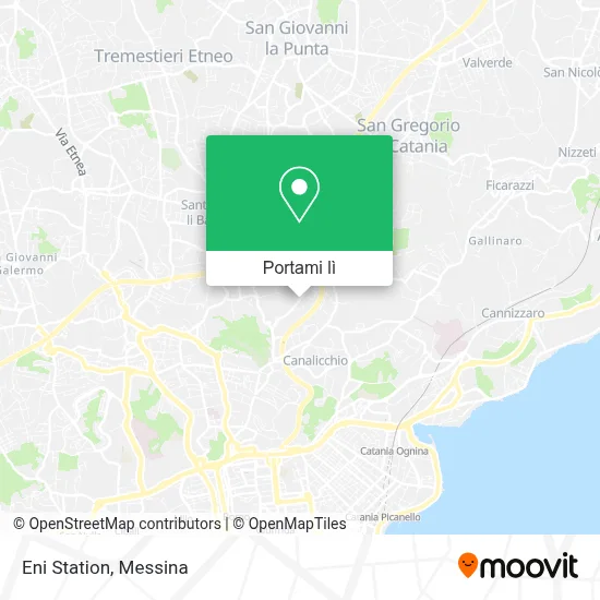 Mappa Eni Station
