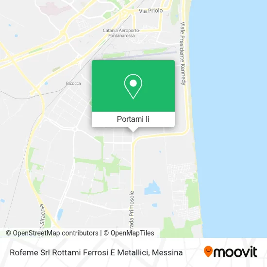 Mappa Rofeme Srl Rottami Ferrosi E Metallici