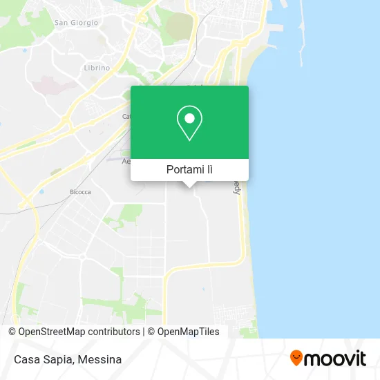 Mappa Casa Sapia