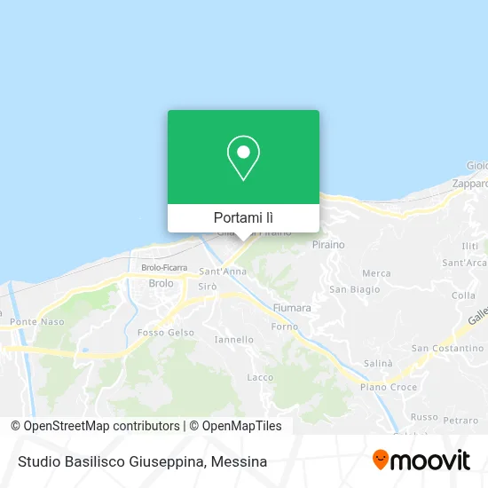 Mappa Studio Basilisco Giuseppina