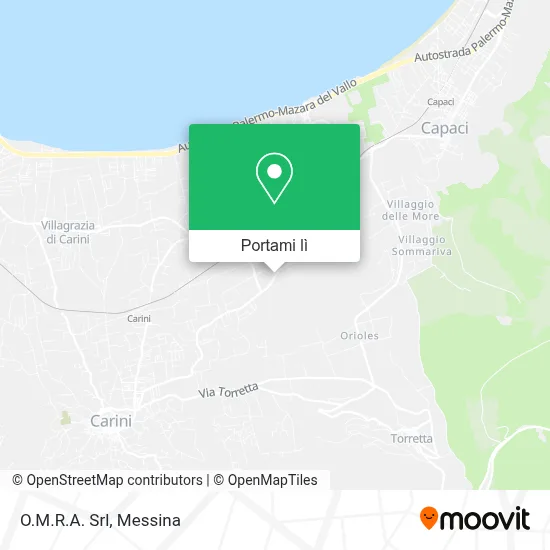 Mappa O.M.R.A. Srl