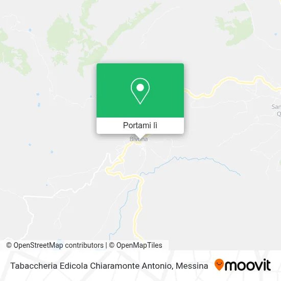 Mappa Tabaccheria Edicola Chiaramonte Antonio