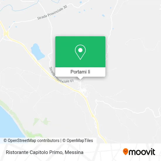 Mappa Ristorante Capitolo Primo