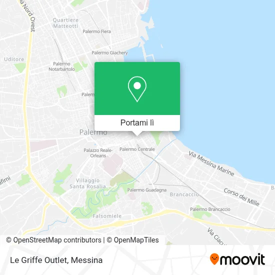 Mappa Le Griffe Outlet