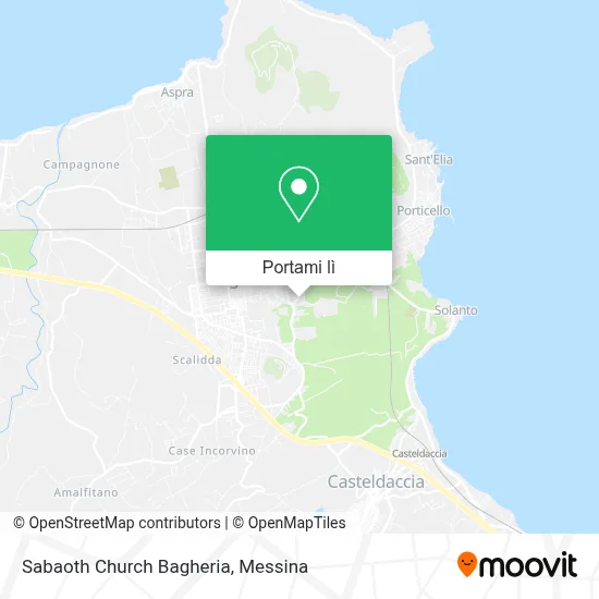 Mappa Sabaoth Church Bagheria