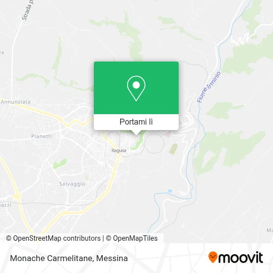 Mappa Monache Carmelitane